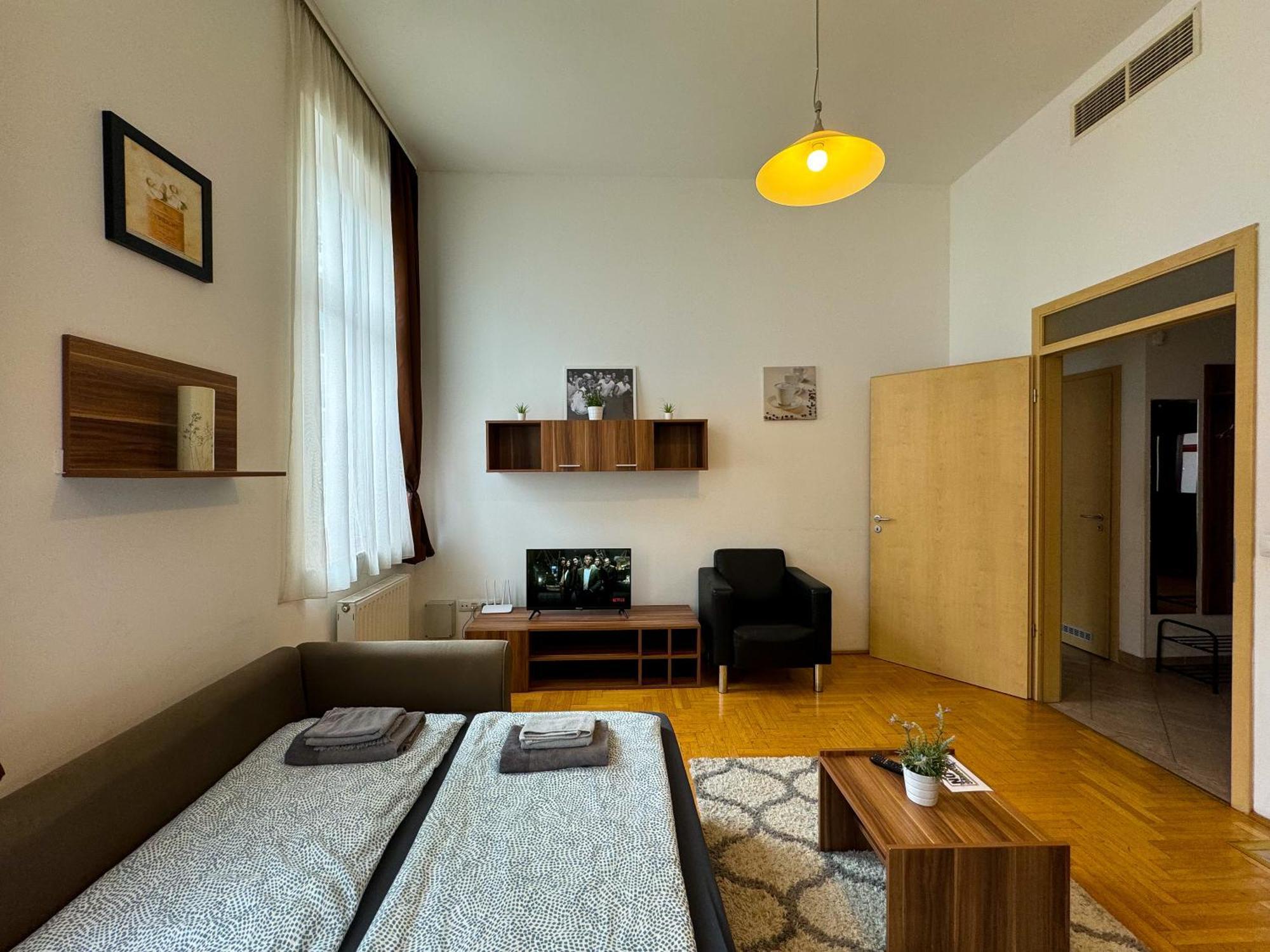 Novo Central Apartments Budapest Rum bild