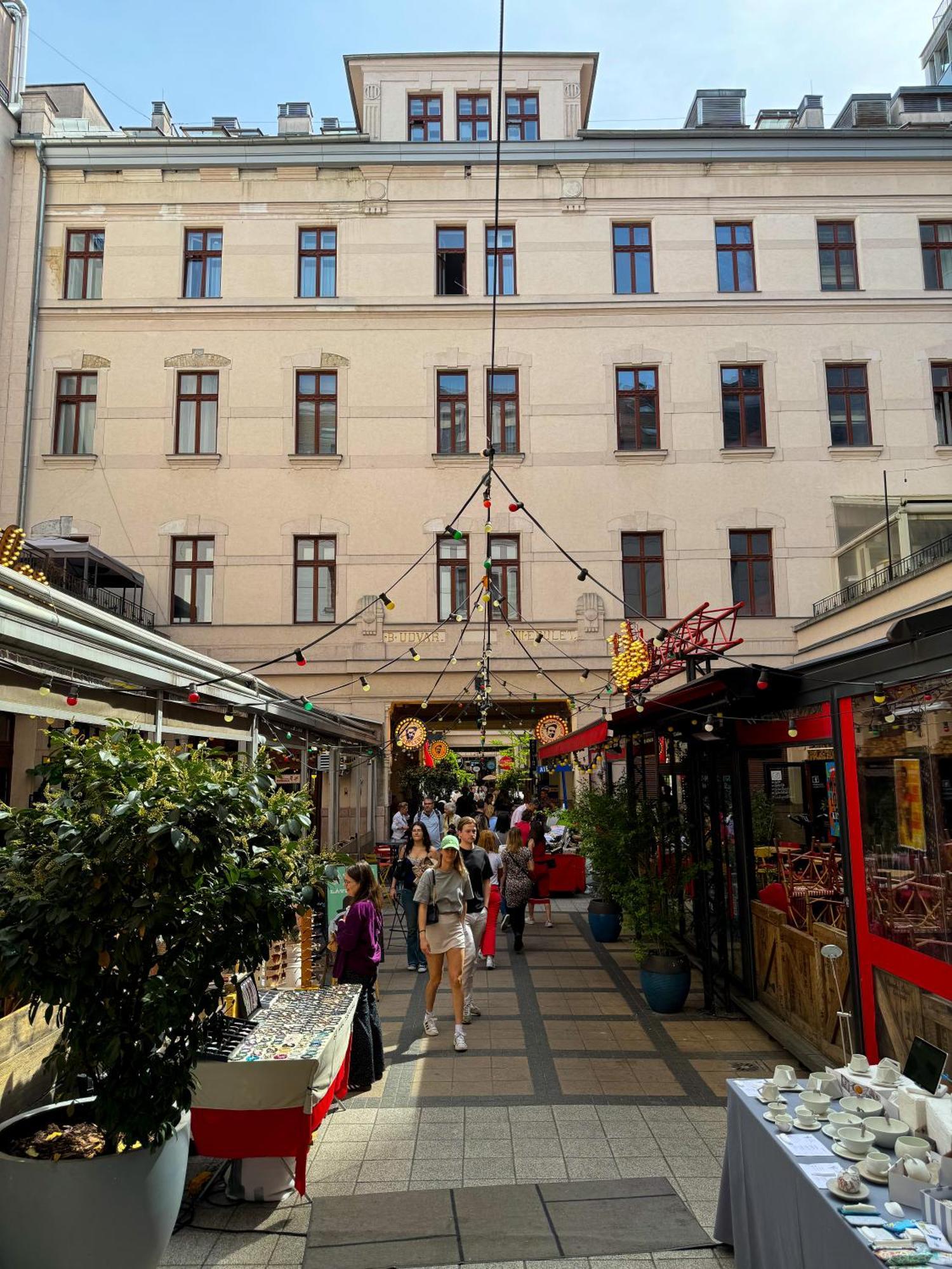 Novo Central Apartments Budapest Rum bild